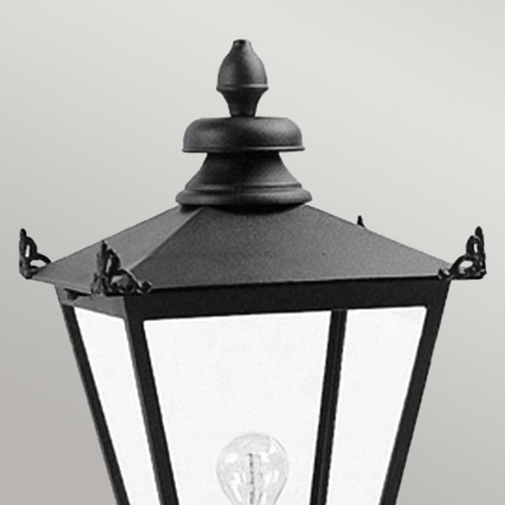 Actual product image Elstead Lighting Wilmslow outdoor floor lamp E27 106cm black, Made in UK (E27, IP20)