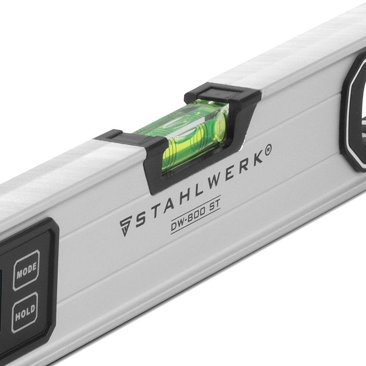 Actual product image Stahlwerk Digital spirit level DW-800 ST made of aluminium with 800 mm length (80 cm)