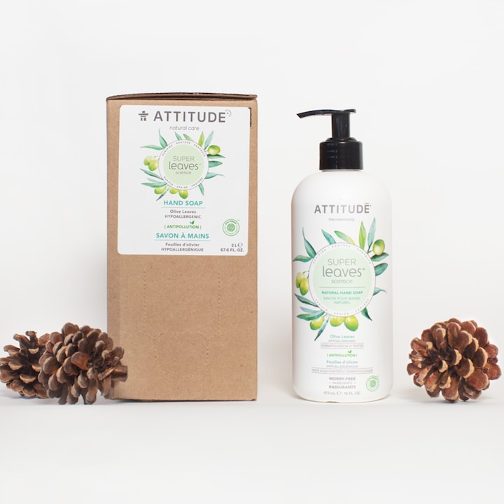 Produktbild Attitude Super leaves (Flüssigseife, 2000 ml)