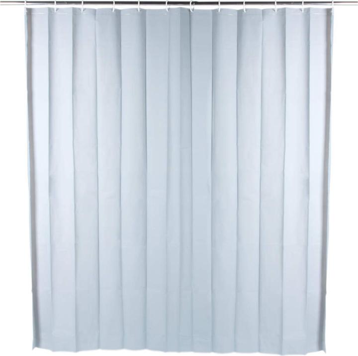 Beldray LA028268LGRYUFFEU7 Antibac Shower Curtain Gray (180 x 180 cm)