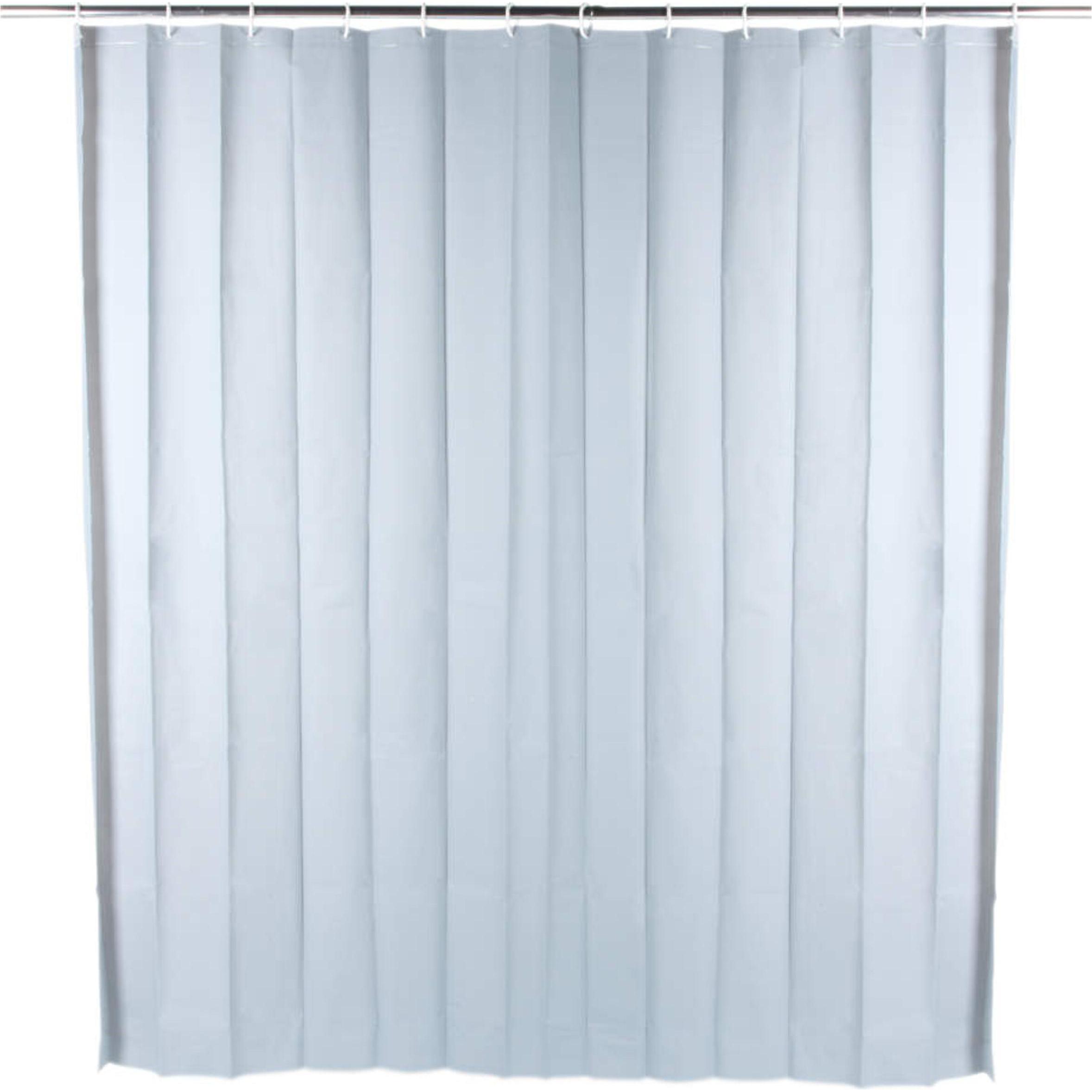 Beldray, Tenda da doccia, LA028268LGRYUFFEU7 Antibac Shower Curtain Gray (180 x 180 cm)