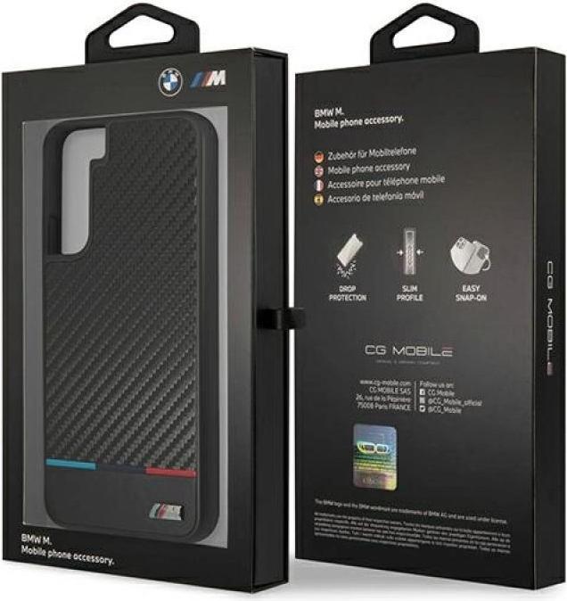 Actual product image BMW Hard case BMHCS22MPUCARTCBK S22 + S906 black (Samsung Galaxy S22+)