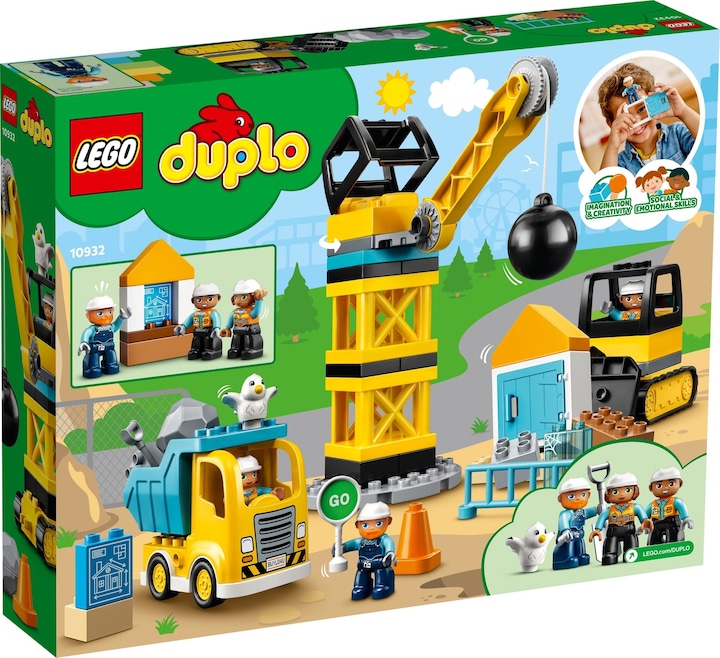 Immagine prodotto LEGO Cantiere con palla da demolizione (10932)