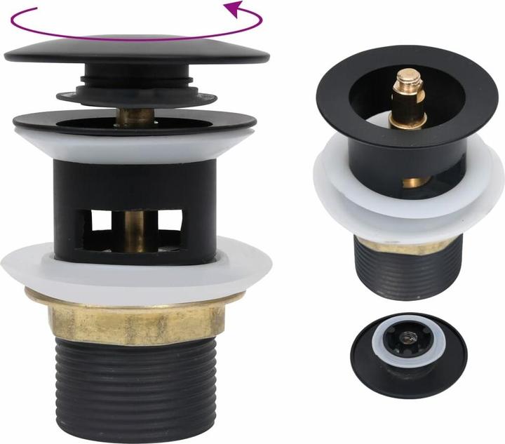 Image du produit vidaXL Ablaufgarnitur (Ensemble de drainage, 1 1/4")