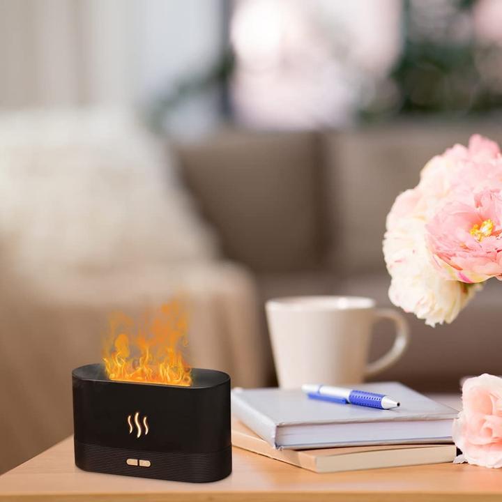 Actual product image PhoneLook Steam cheminée humidifier fire effect LED