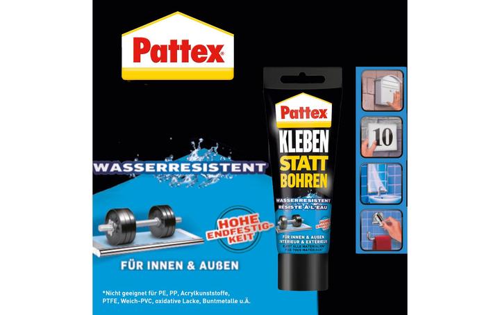 Produktbild Pattex Kleben statt Bohren Wasserresistent (340 g)