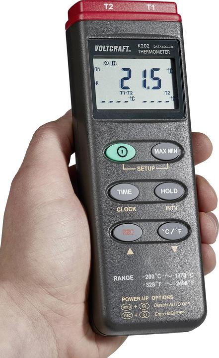Actual product image Voltcraft Digital Thermometer Datalogger