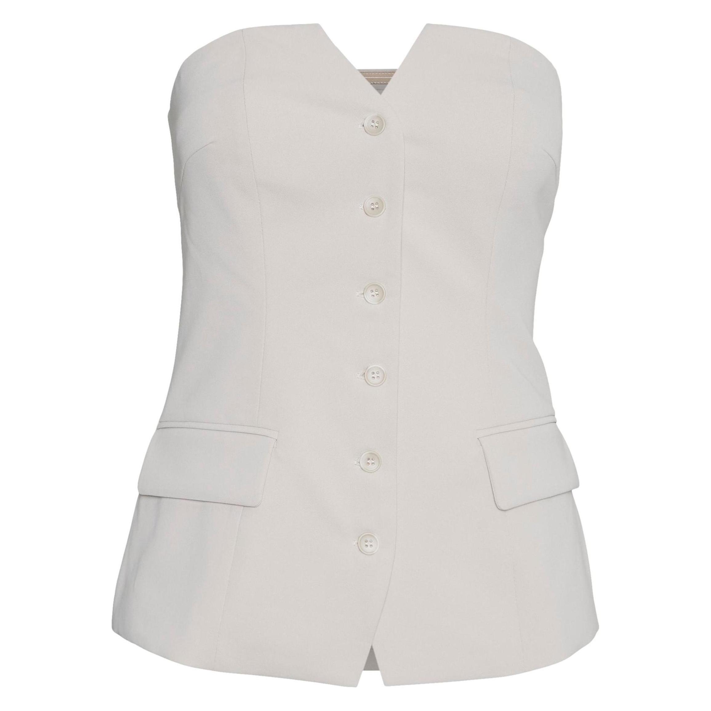 Vero Moda, Damen, Blusen, Vmcharity Top, Grau, (38)