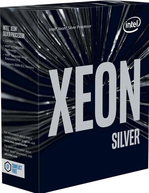 Actual product image Intel Xeon Silver 4208 (LGA 3647, 2.10 GHz, 8 -Core)