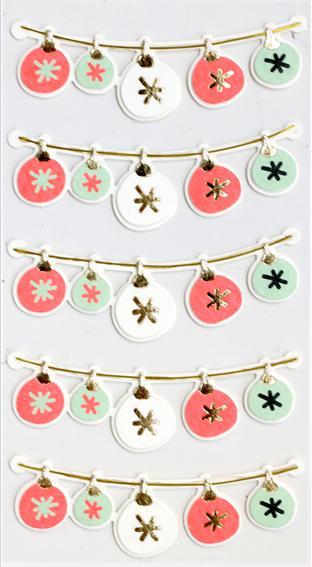 Produktbild Artoz Aufkleber Artwork Weihnachtskugel