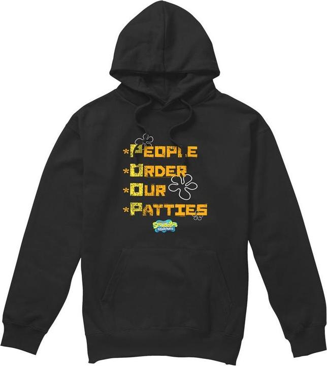 Produktbild Spongebob Squarepants People Order Our Patties Kapuzenpullover (M)