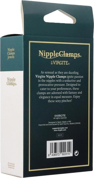 Immagine prodotto Virgite Pinze per capezzoli modello 5