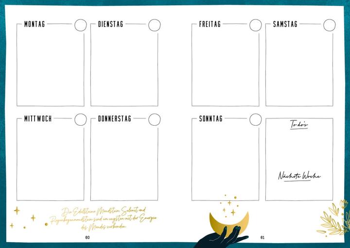 Actual product image Mein Mondphasen-Journal (German, 2023)