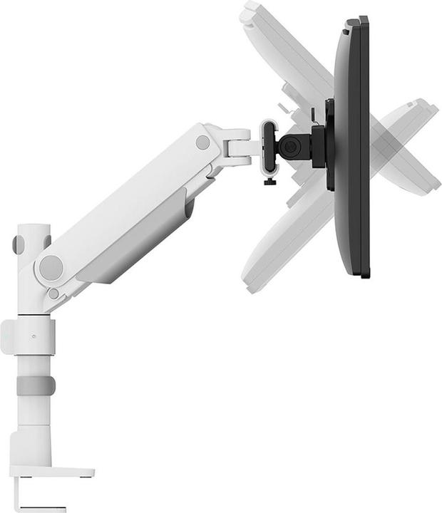 Actual product image Neomounts table mount duo 100x100 11kg/24-34"/white/fully movable (Table, 34", 11 kg)