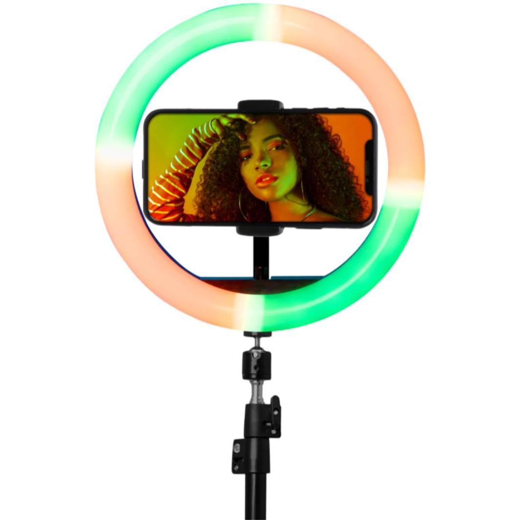 Thumbnail - Bigben Vlogkitbtcolortripxl (Ringleuchte), Dauerlicht, Mehrfarbig