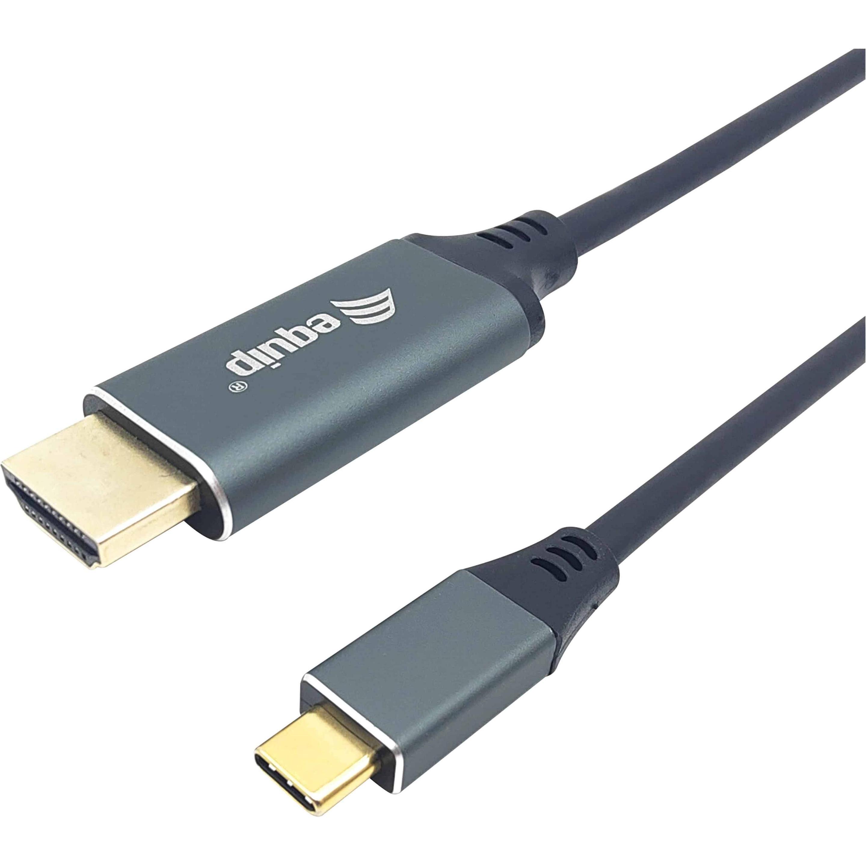 equip HDMI (Typ A) — USB C (1 m, HDMI), Video Kabel