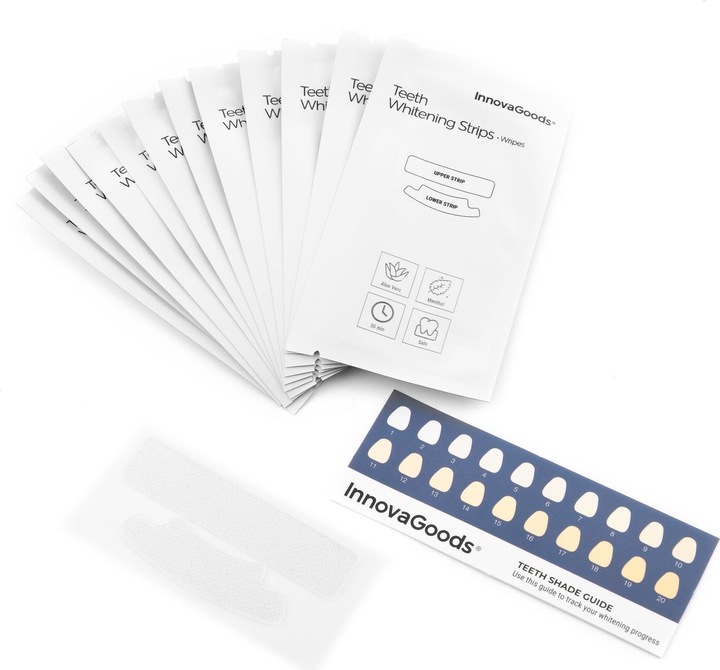Produktbild InnovaGoods Zahnaufhellungsstreifen Wripes (Strips)