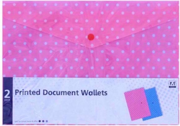 Produktbild Anker Stationery Bedruckte Dokumentenmappe (3er Pack) (3x)