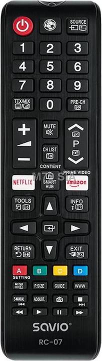 Immagine prodotto Savio RC-07 Telecomando IR senza fili per TV a pressione (Telecomando universale, Miracolo)