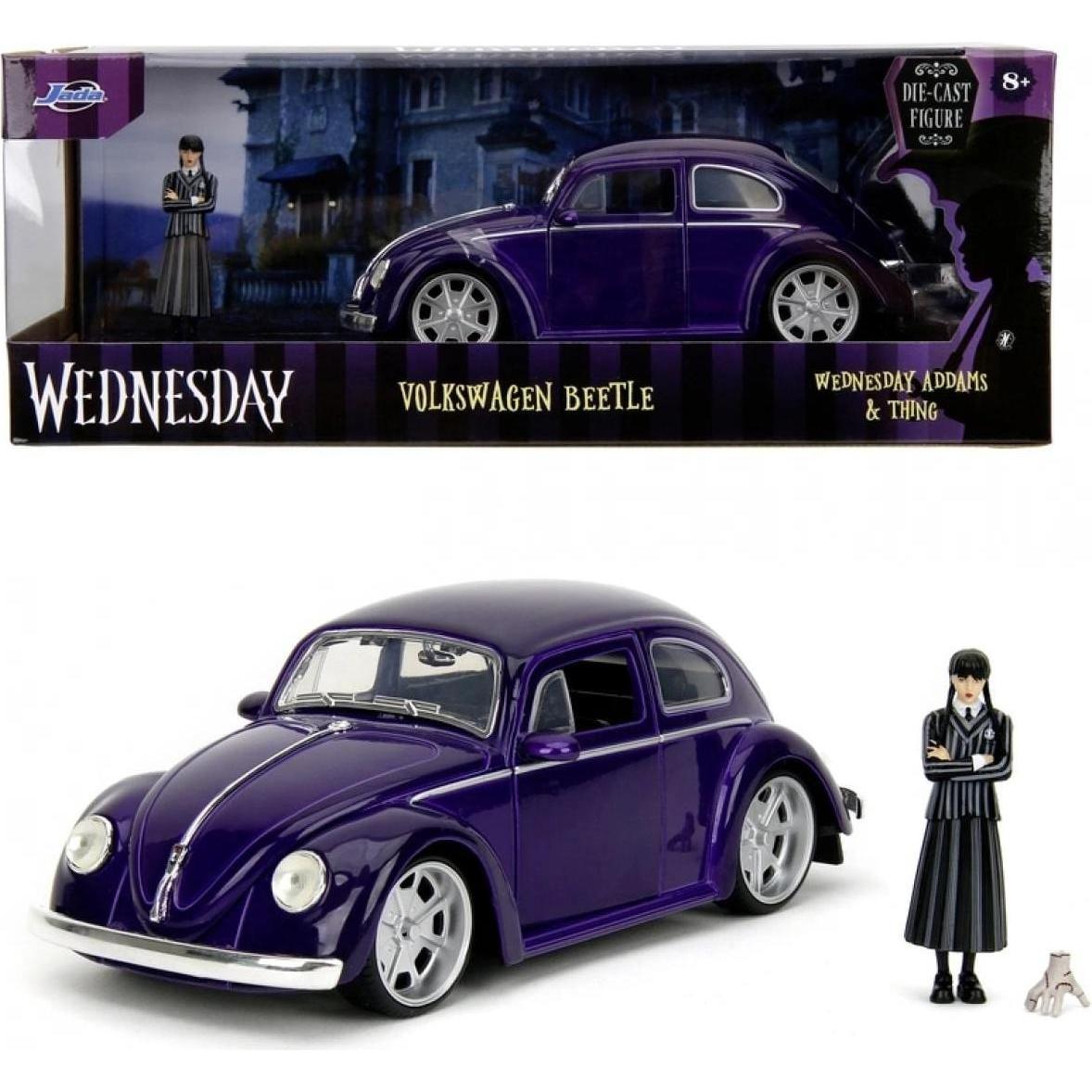 Jada Viola Mercoledì Volkswagen Maggiolino 1:24