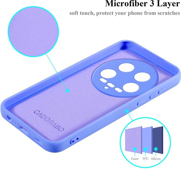 Image du produit Cadorabo Housse pour Xiaomi 14 Ultra TPU avec protection liquide en silicone (Xiaomi 14 Ultra)