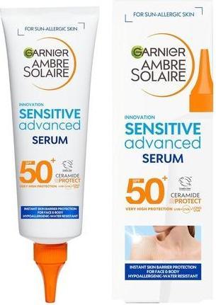 Produktbild Garnier Ambre Solaire Sensitive Adult (Sonnencreme, SPF 50+, 125 ml, 161 g)