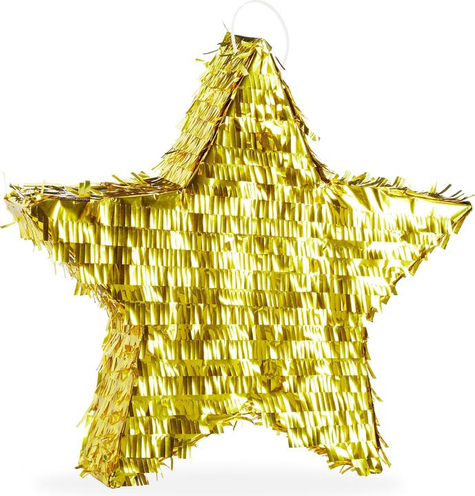 Actual product image Relaxdays Golden Star Pinata (1 pcs.)