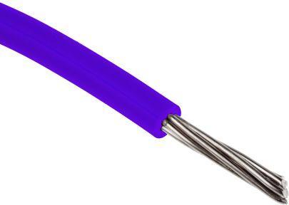 Produktbild RS PRO UL3173 Hook-up wire 22AWG Violet 100m (100 m)