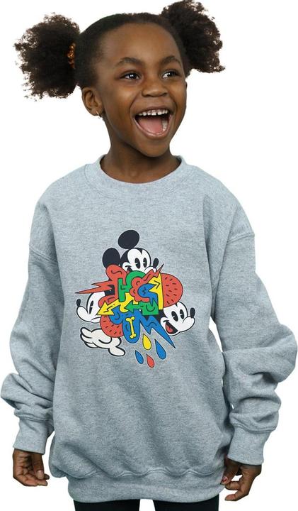 Produktbild Disney Mickey Mouse Vintage Arrows Sweatshirt Mädchen (152, 158)