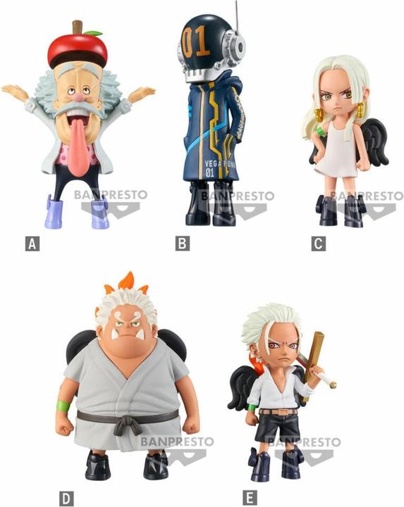 Actual product image Banpresto One Piece (12pz) WCF Egghead: Character Vol4 7cm