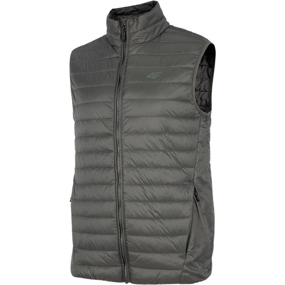 No Name, Herren, Weste, Herrenweste 4F khaki H4Z22 KUMP001 43F M, Grün, (43)