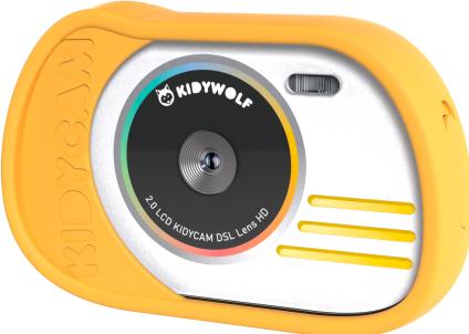Actual product image Kidywolf Photo and video camera yellow