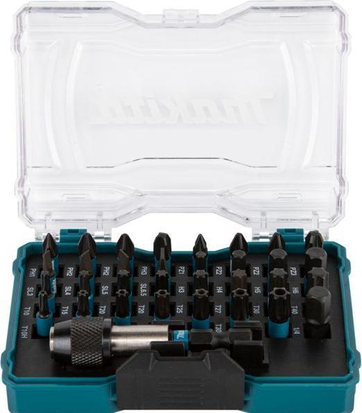 Actual product image Makita 33 dalių sukimo antgalių rinkinys Impact Black (Allen screw, Cross Pozidriv PZ)