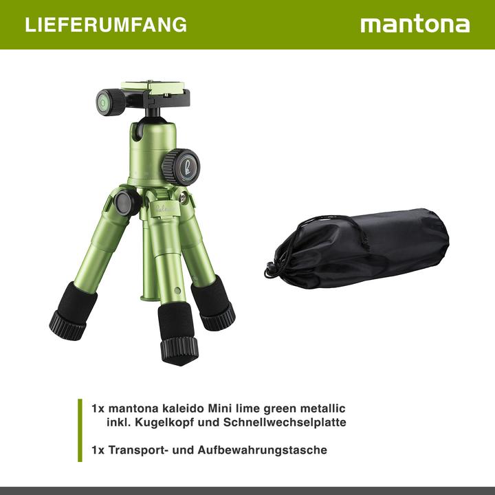 Image du produit mantona kaleido mini vert citron métallisé (Métal)