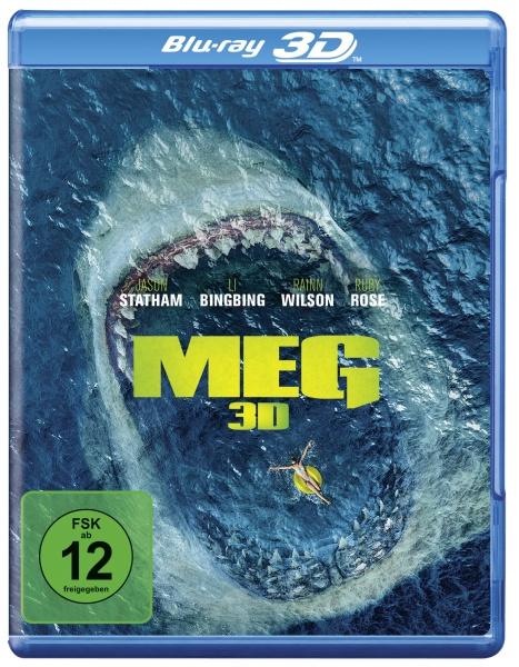 Meg (3D Blu-ray, 2018, Deutsch)