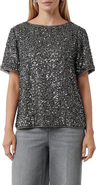 Immagine prodotto Comma Bluse Elegantes Shirt mit Allover-Pailletten (36)