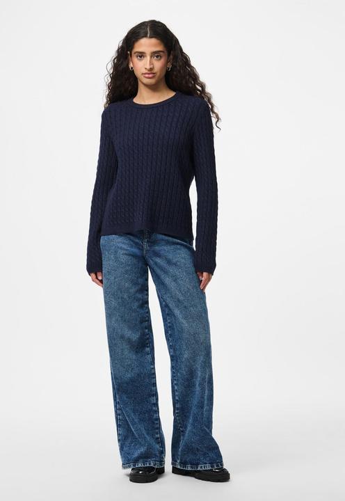 Produktbild Pieces Pcfia Ls Cable Knit Noos Bc (M)