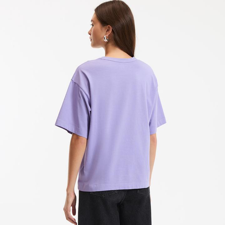 Actual product image La Redoute Collections T-Shirt mit rundem Ausschnitt (XXL)