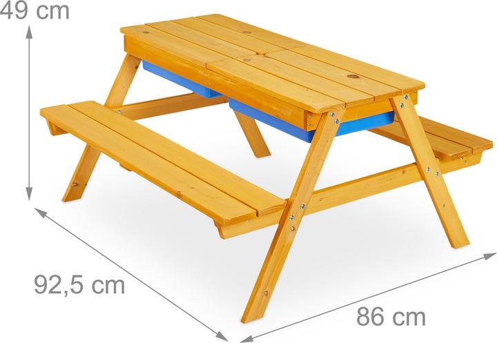 Actual product image Relaxdays Children's seating group