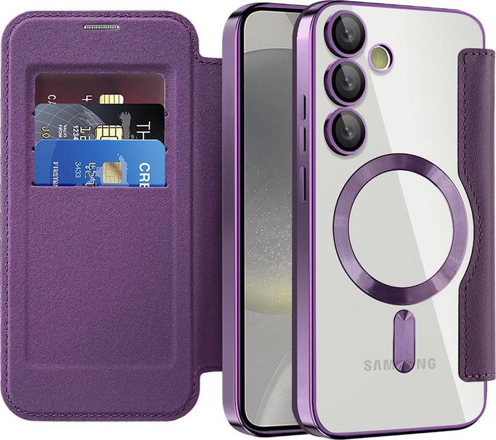 Immagine prodotto Techsuit - SmartMag Book Case - Samsung Galaxy S24 - Purple (Samsung Galaxy S24)