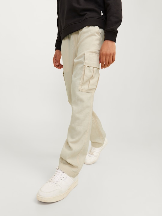Produktbild Jack & Jones Jpstbill Jjnate Linen Blend Cargo Jnr (164)