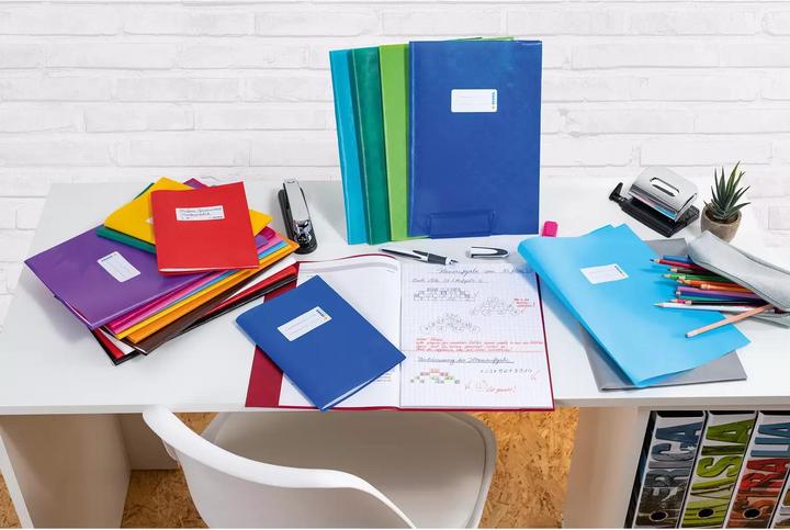 Actual product image HERMA A5 notebook protector with chequered pattern embossing (A5)
