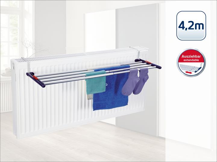 Produktbild Leifheit Hängetrockner Quartett 42 Extendable Aluminium (4.20 m)