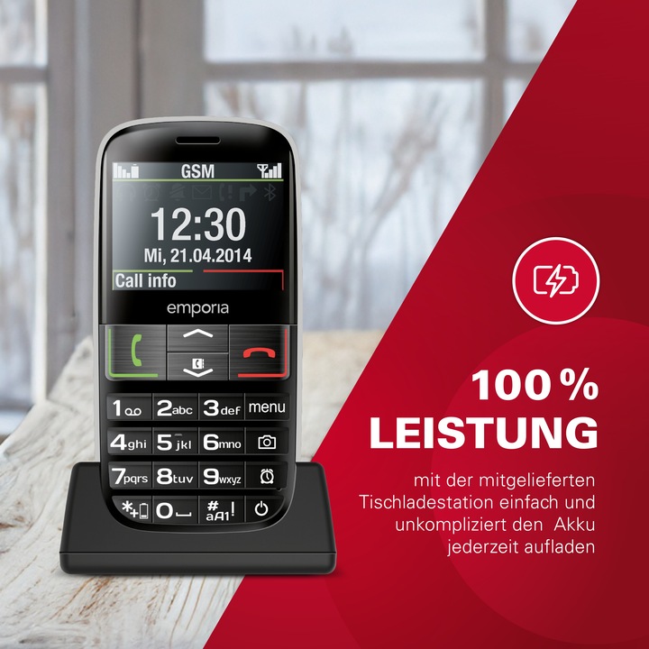 Image du produit Emporia Euphoria LTE (2.31", 2 Mpx, 4G)