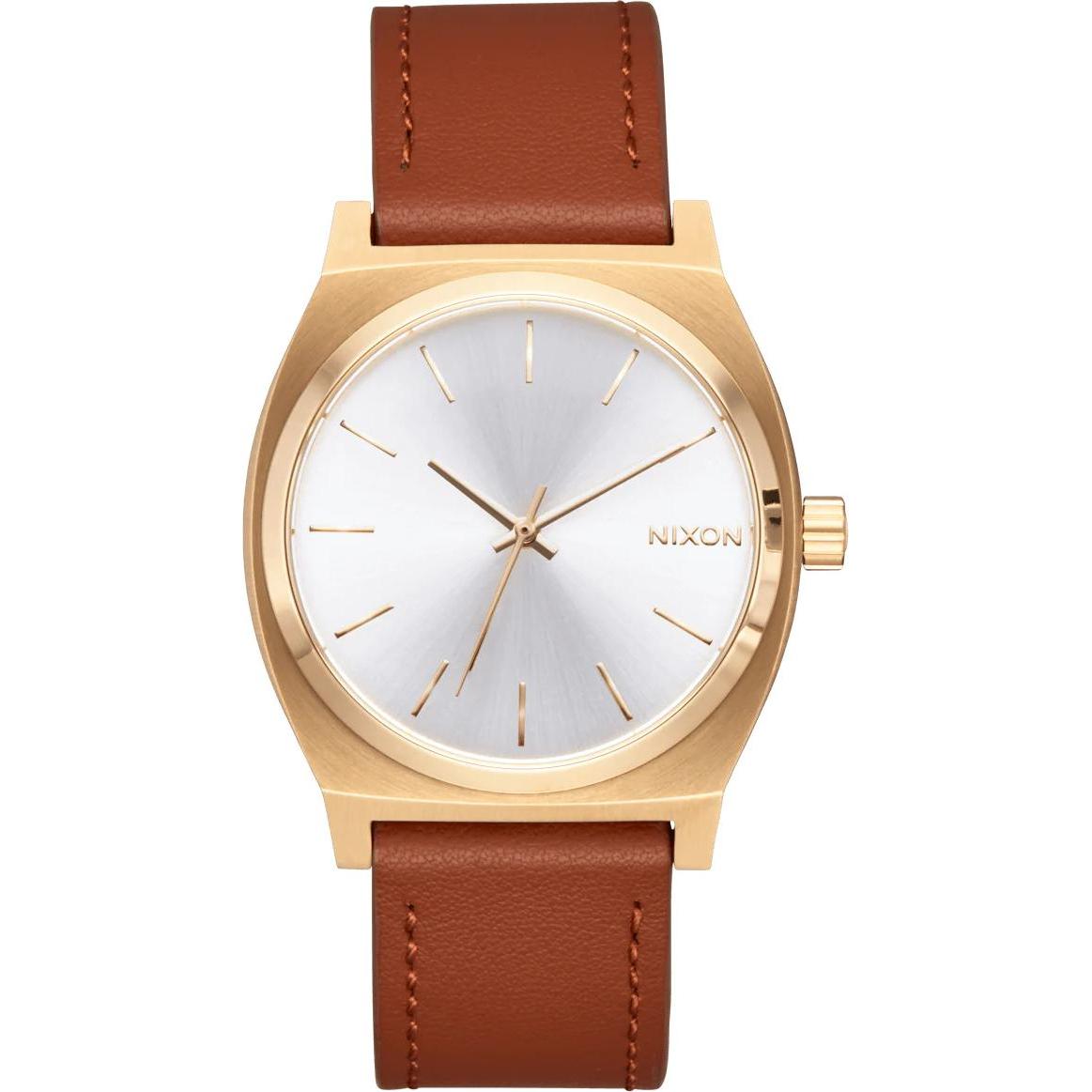 Nixon, Armbanduhr, Time Teller Leather, Gold