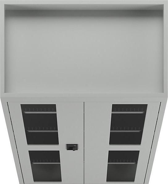 Produktbild Lista Akku-Ladeschrank mit Sichtfenstertüren (100 cm, 195 cm)