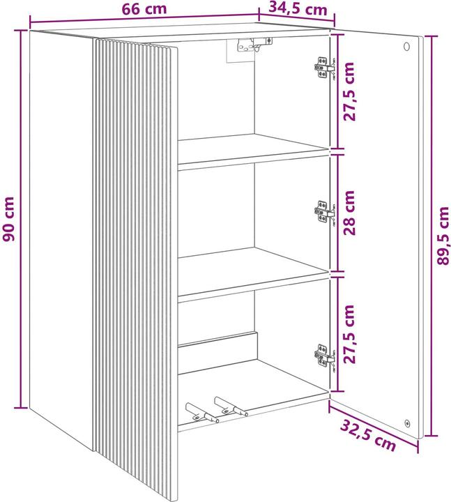 Produktbild vidaXL Aufbewahrungsschrank