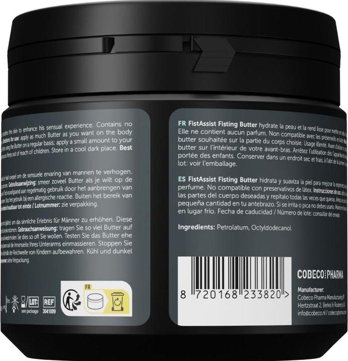 Productafbeelding Cobeco Fisting Butter 500 ml (500 ml)