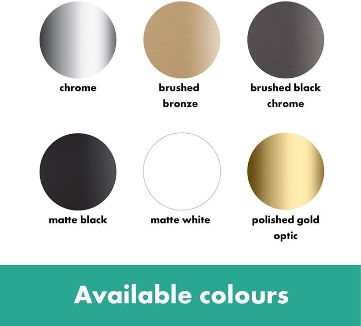 Productafbeelding hansgrohe HG SHOWERSELECT inbouwset voor inbouwthermostaat voor 2 verbruikers chroom