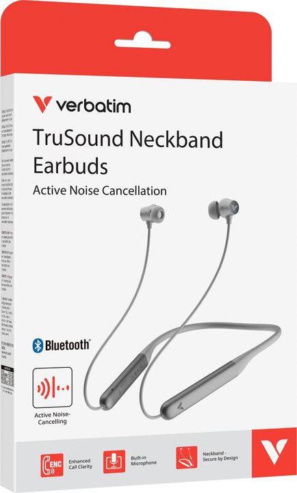 Actual product image Verbatim TruSound ANC Neckband (ANC, 28 h, Wireless)